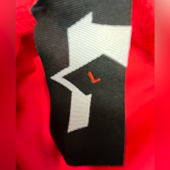 NWT GSUWOO Red Long Sleeved Rashguard Swimsuit, Sz. LG - Picture 9 of 13